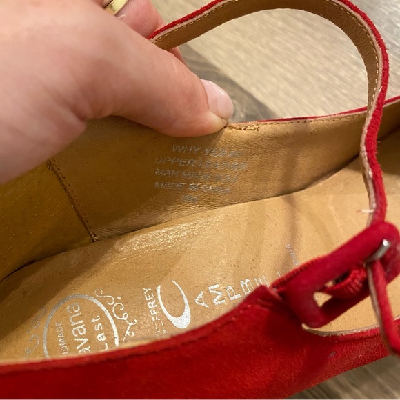 Jeffrey Campbell Red Why Yes MJ Platform Stiletto Heels - Picture 8 of 12